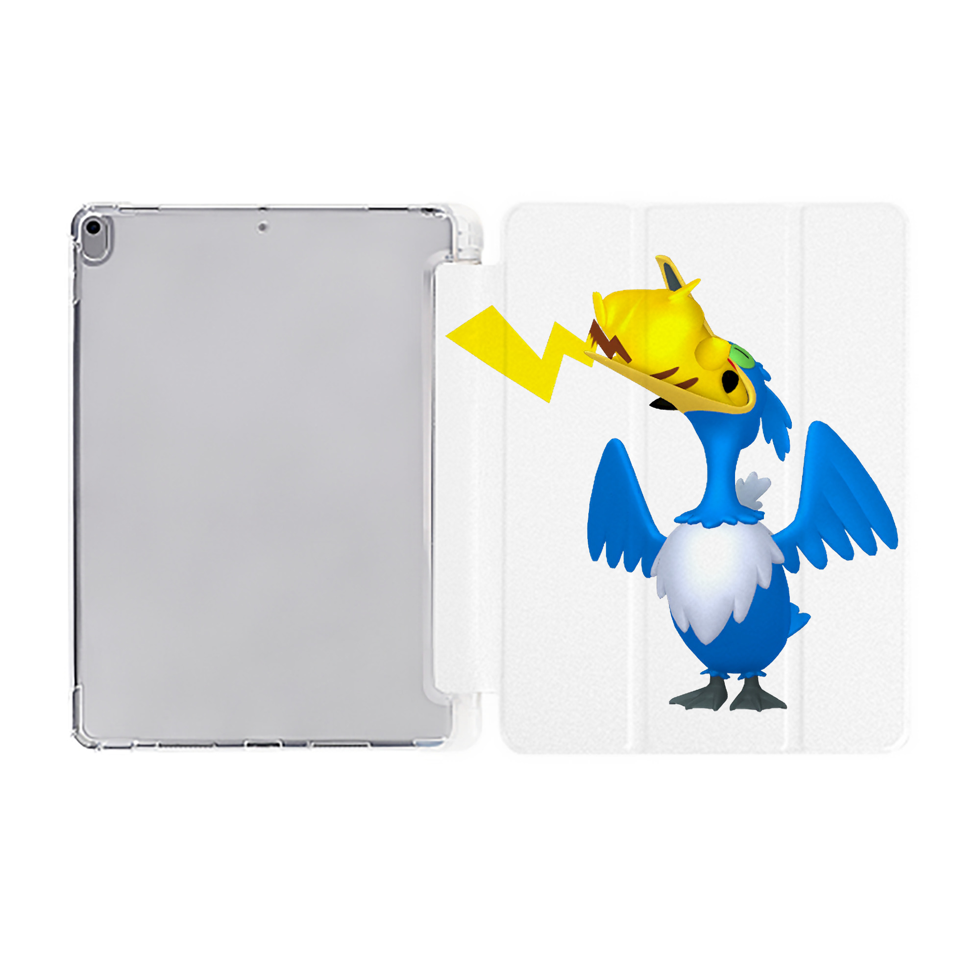 （画像用） ポケットモンスター Pokémon IPad ケース ペン収納付き 三つ折りスタンド PUレザー×シリコン 対応機種9.5/10.5/10.9インチ